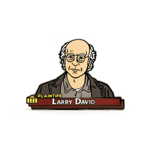 The Courtroom enamel pin set