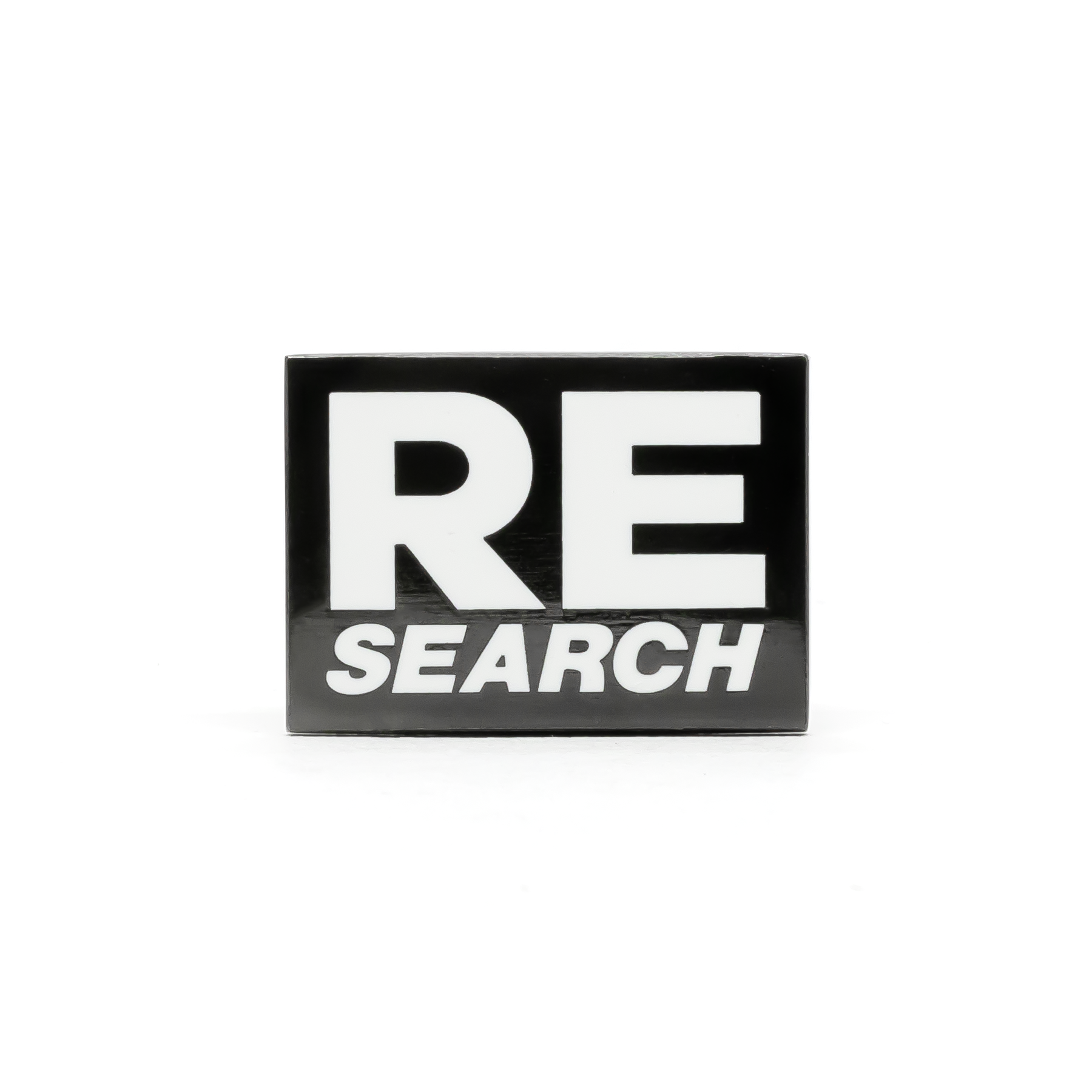 RE/Search enamel pin