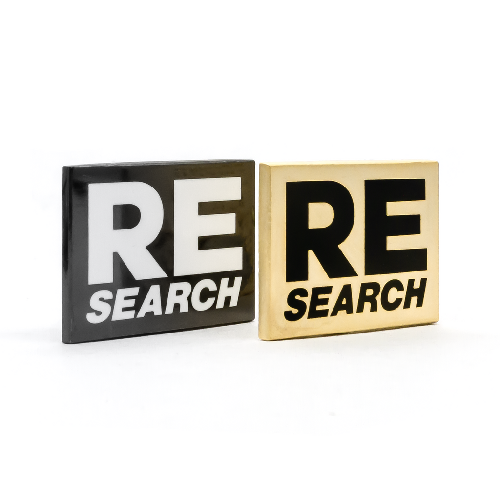 RE/Search enamel pin
