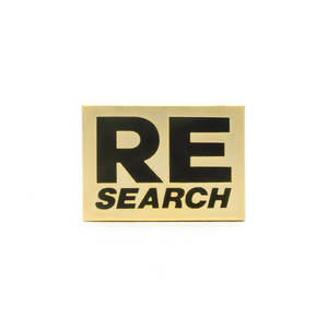 RE/Search enamel pin