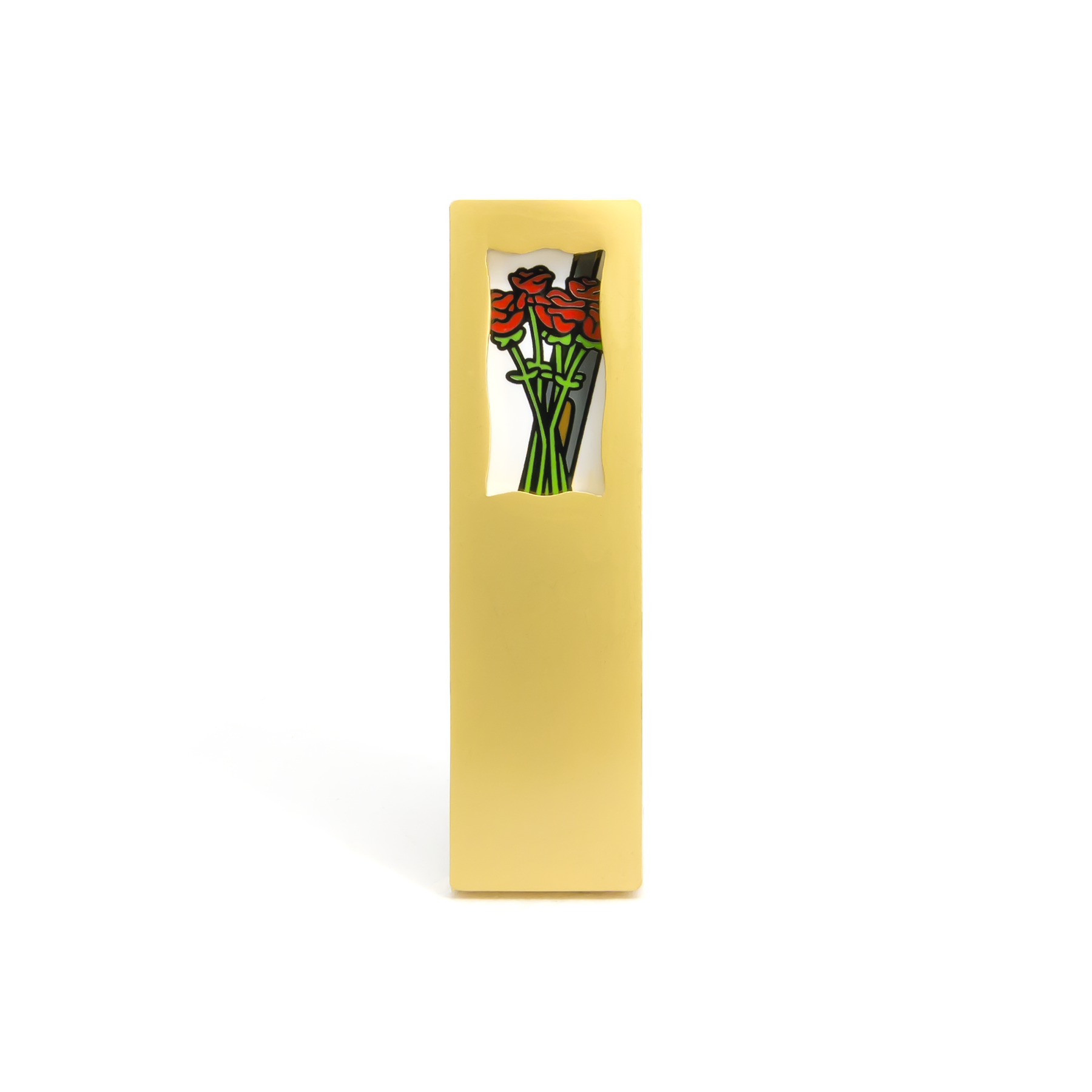 Rose Box Shotgun enamel pin
