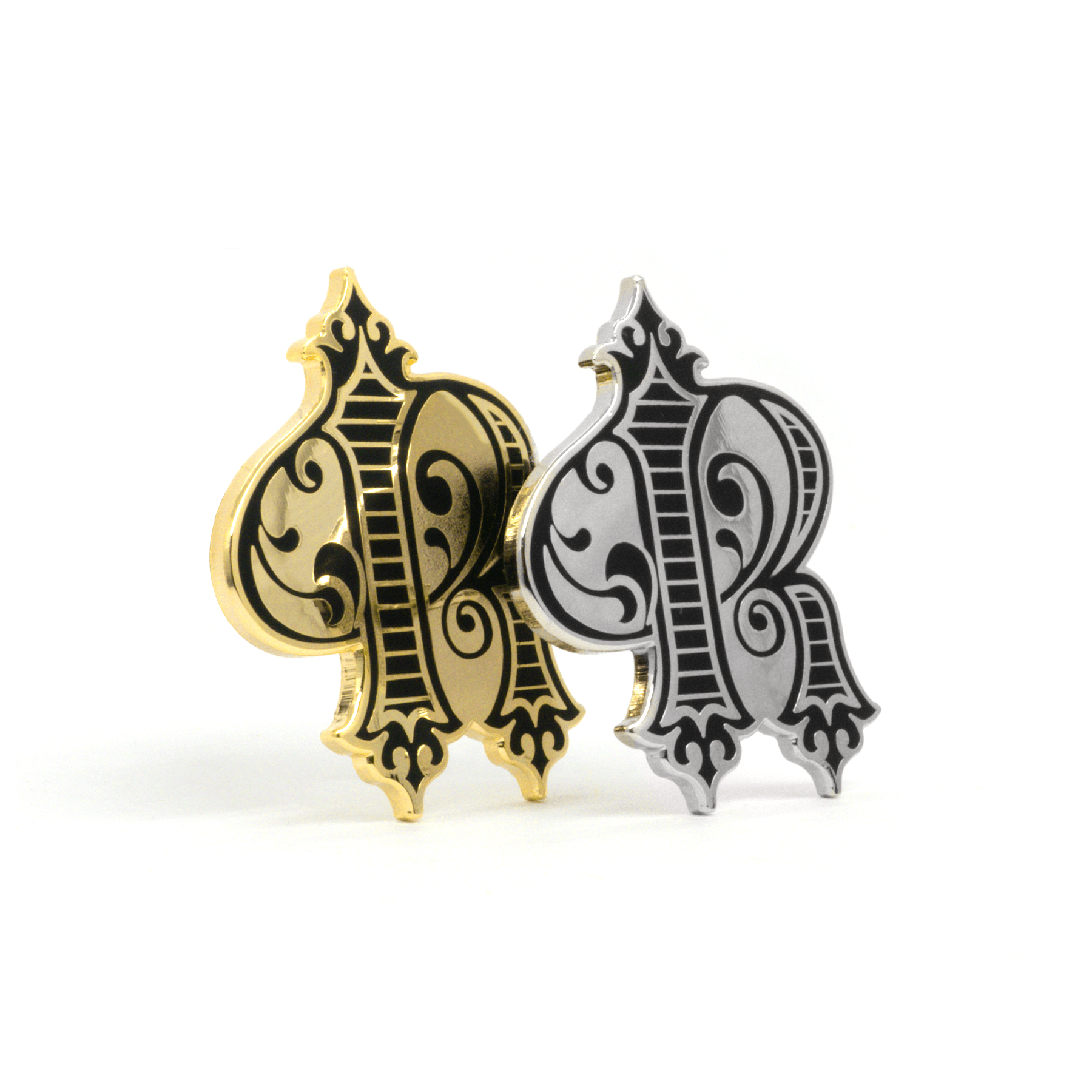 The Royale SF enamel pin