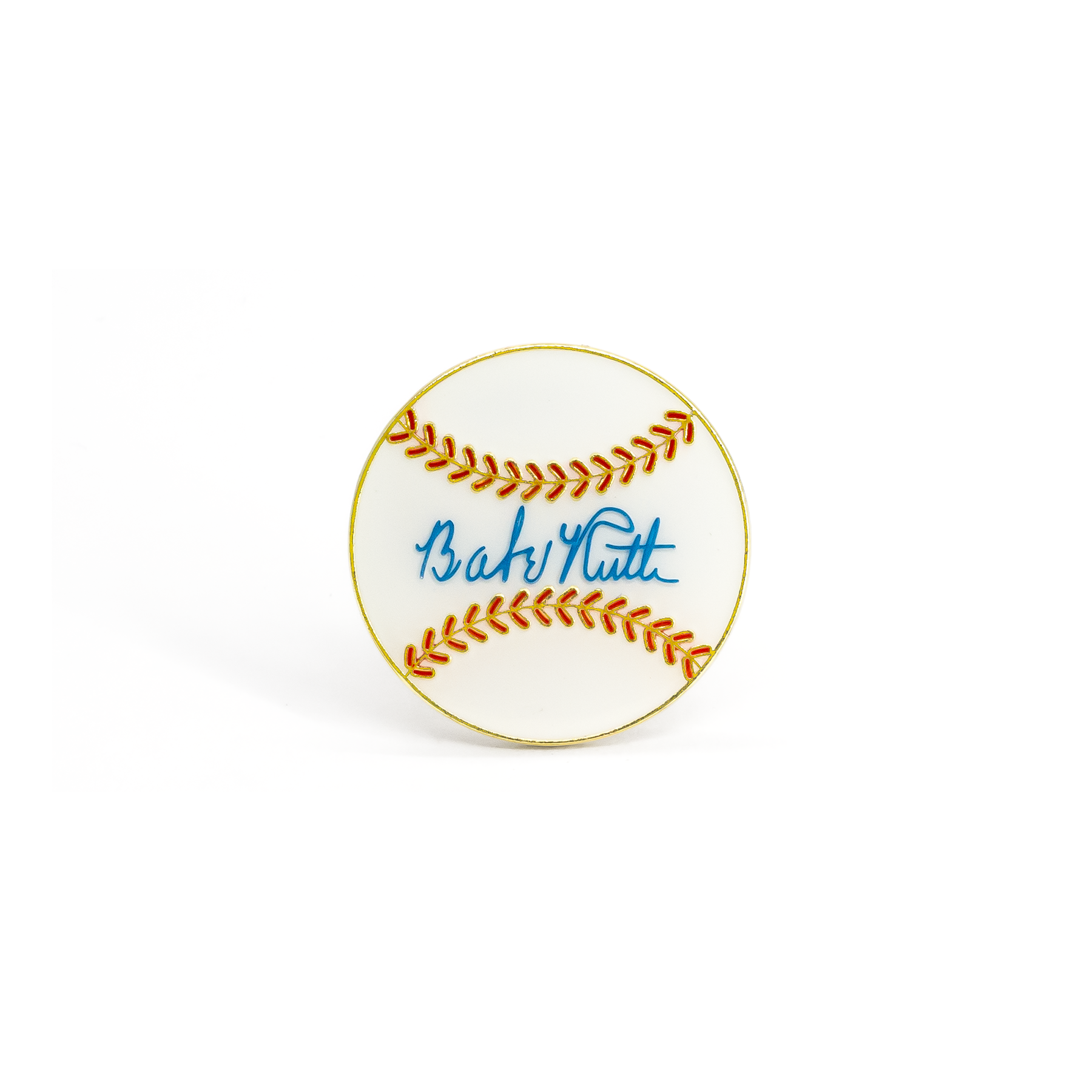 Baseball & Shoe enamel pin set