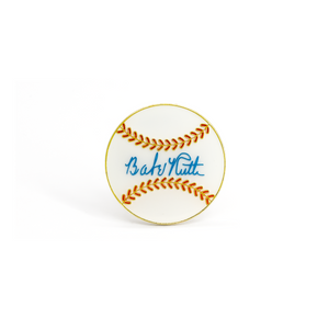 Baseball & Shoe enamel pin set