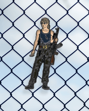 Sarah Connor enamel pin