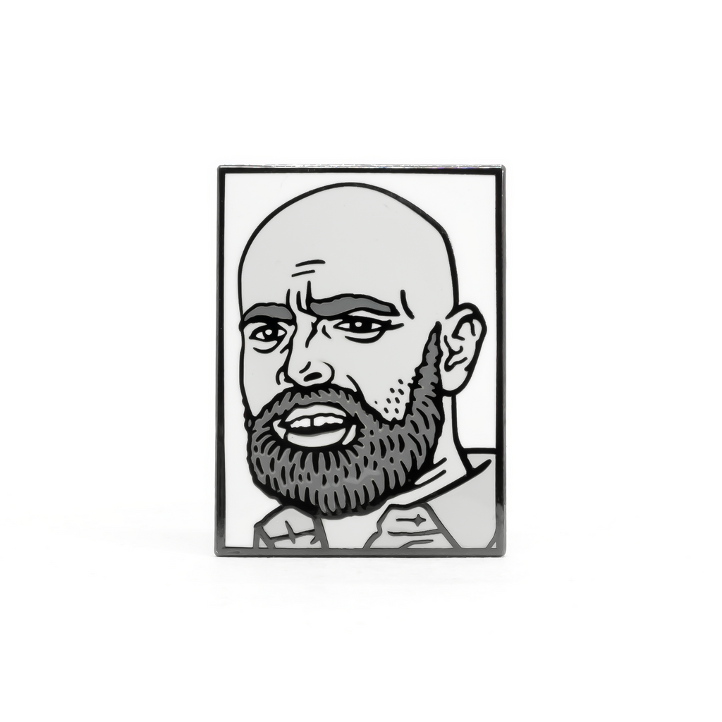 Shel Silverstein enamel pin