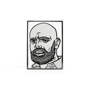 Shel Silverstein enamel pin