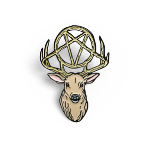 Slayer Deer & Danzig Ram enamel pin set