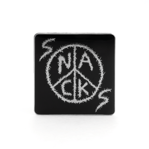 Snacks enamel pin