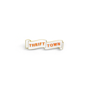 Thrift Town enamel pin