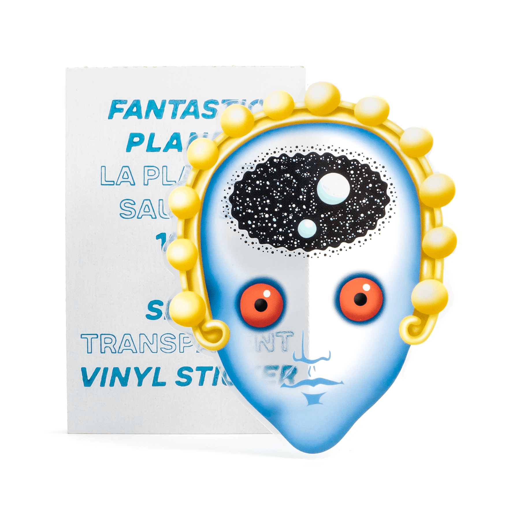Tiva (Fantastic Planet) semi-transparent vinyl sticker set