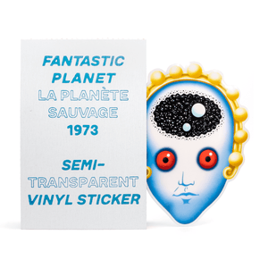 Tiva (Fantastic Planet) semi-transparent vinyl sticker set
