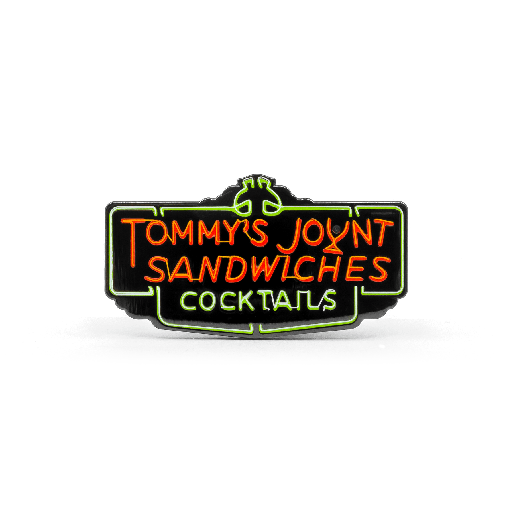 Tommy's Joynt enamel pin