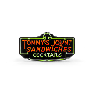 Tommy's Joynt enamel pin