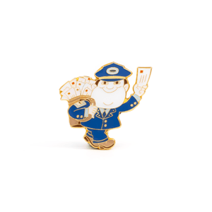 Save The USPS pin and postcard set