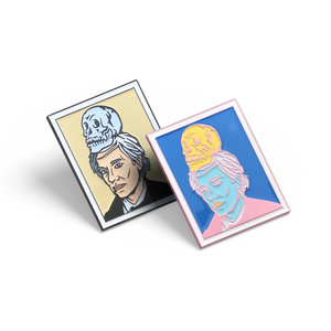 Warhol Polaroid enamel pin