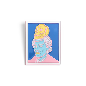 Warhol Polaroid enamel pin