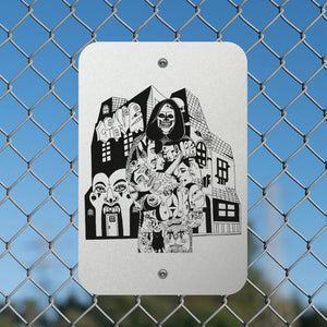 Albert Reyes 3M Reflective Metal Street Sign