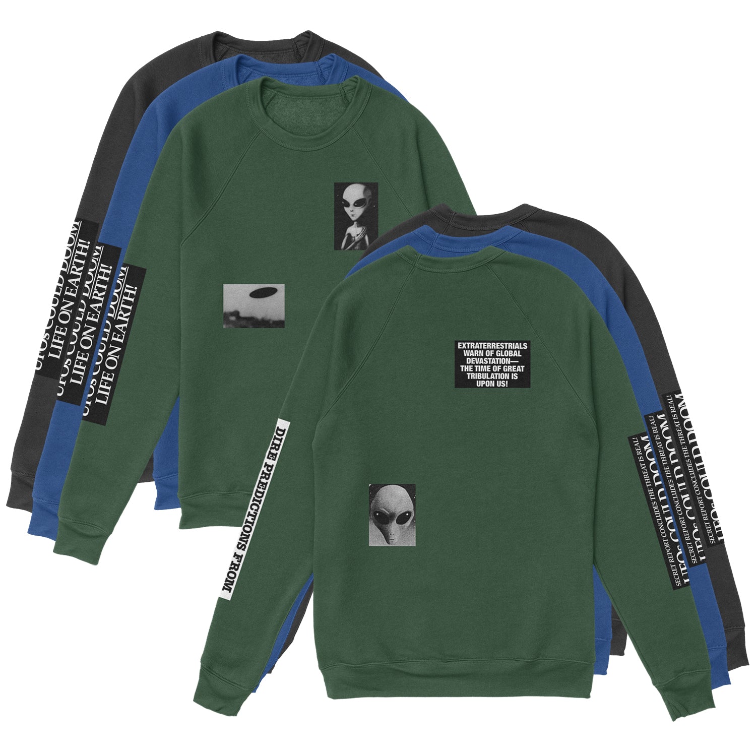 Conspiracy Sweatshirt (Double-Sided)