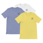 Cursive Face Embroidered T-Shirt