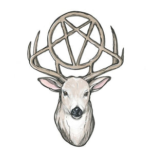 Slayer Deer & Danzig Ram enamel pin set