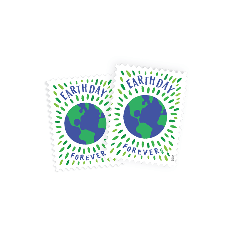 Save The USPS pin and postcard set