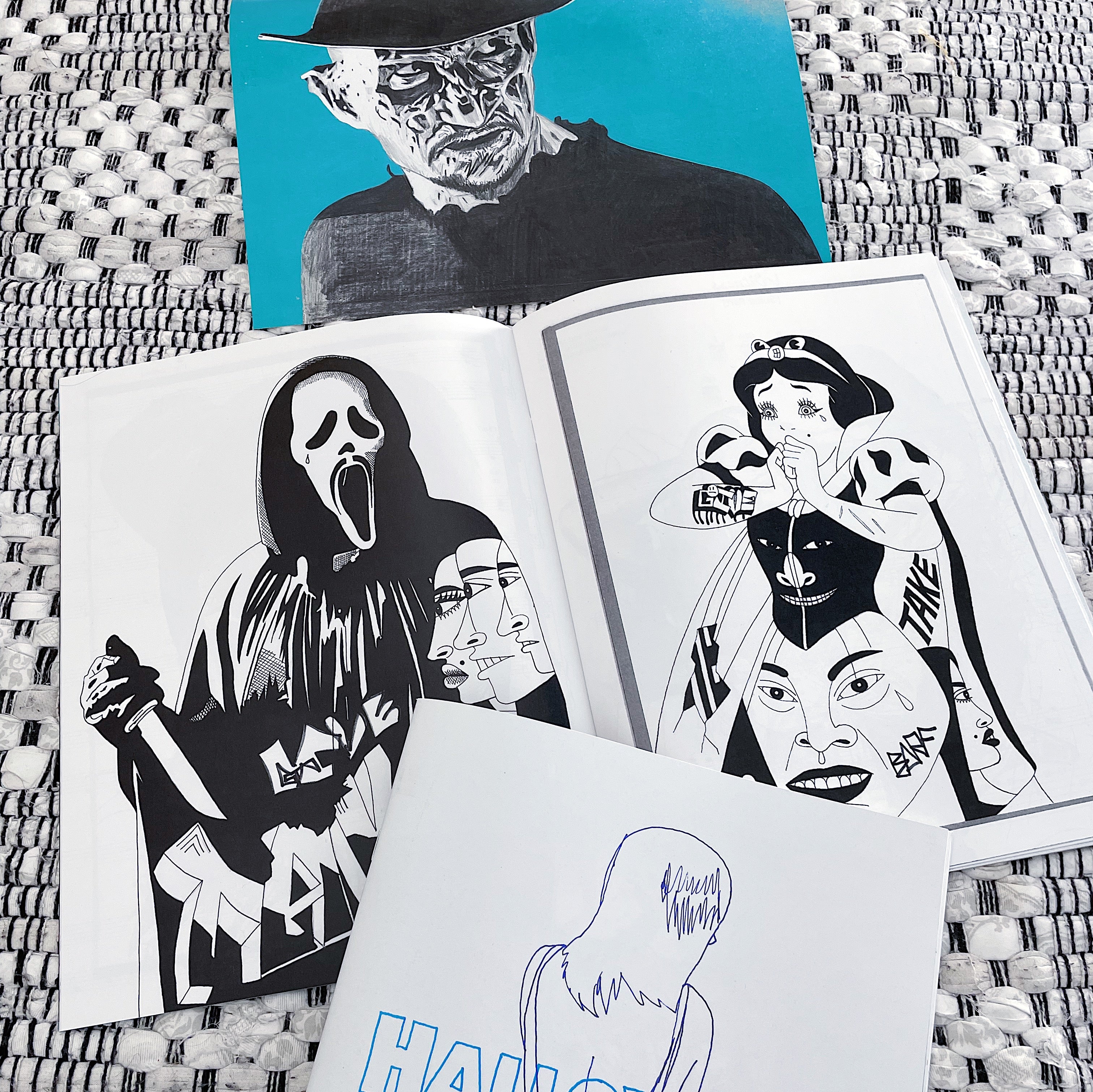 Albert Reyes Halloween zine