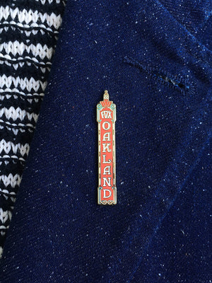 Fox Theater Oakland (Day) enamel pin