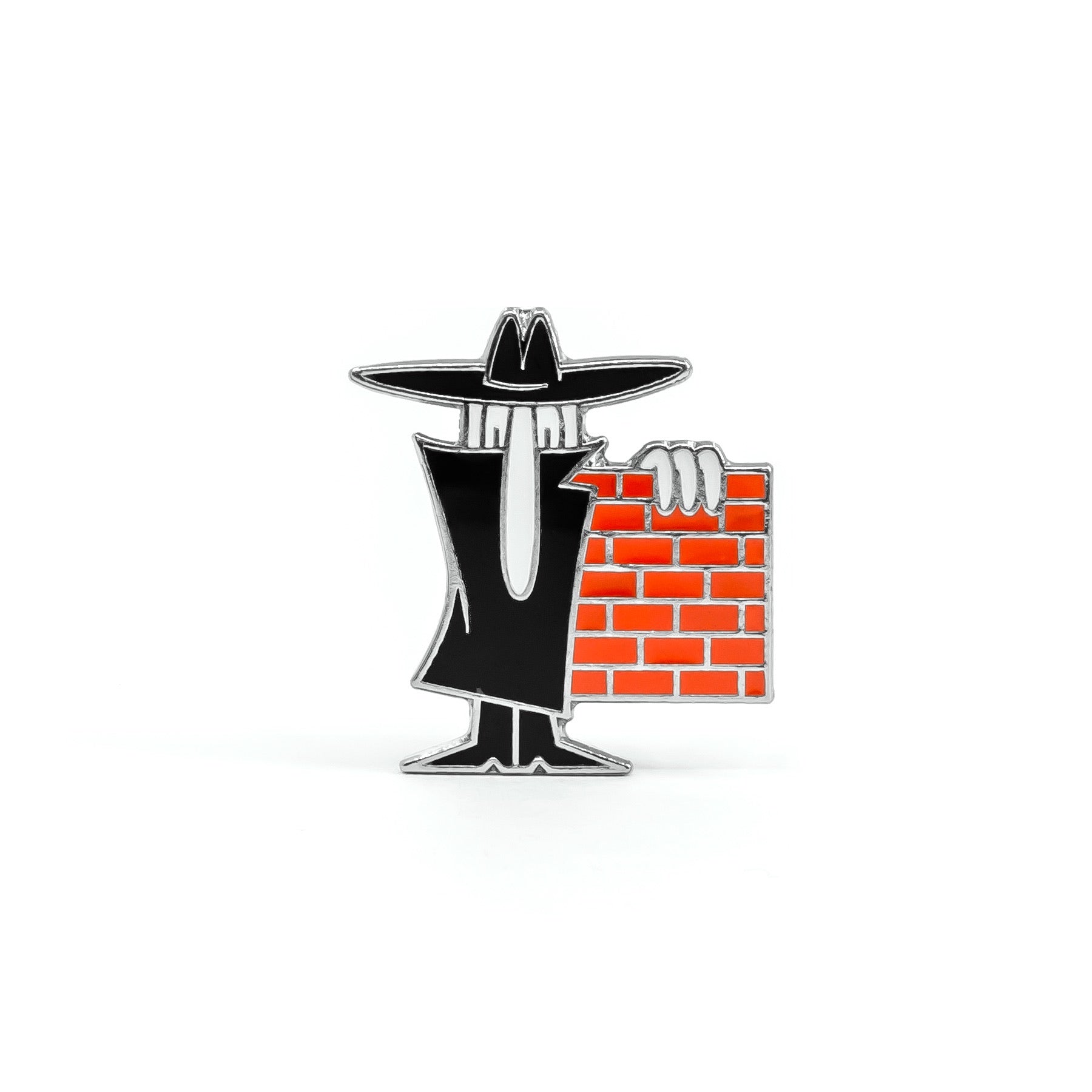 Kilroy enamel pin