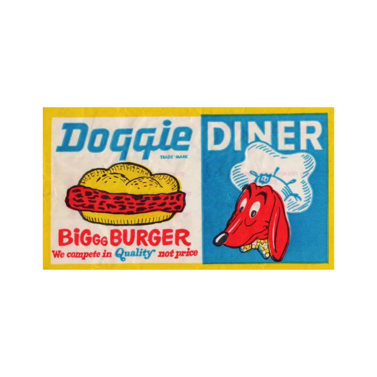 Doggie Diner Head enamel pin