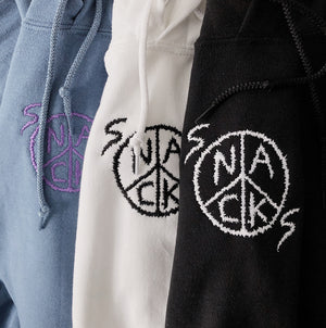 Snacks Embroidered Hoodie