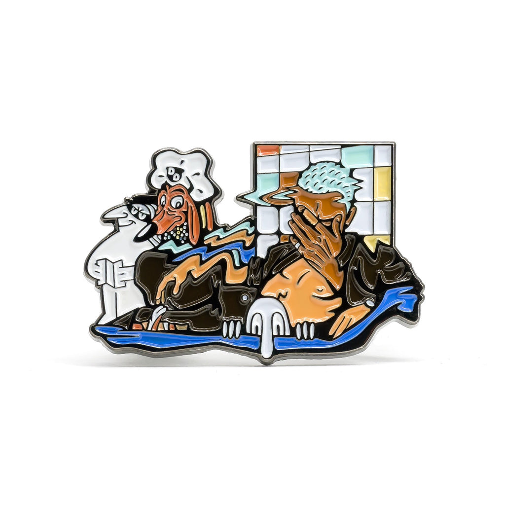 April Fools Day '18 enamel pin