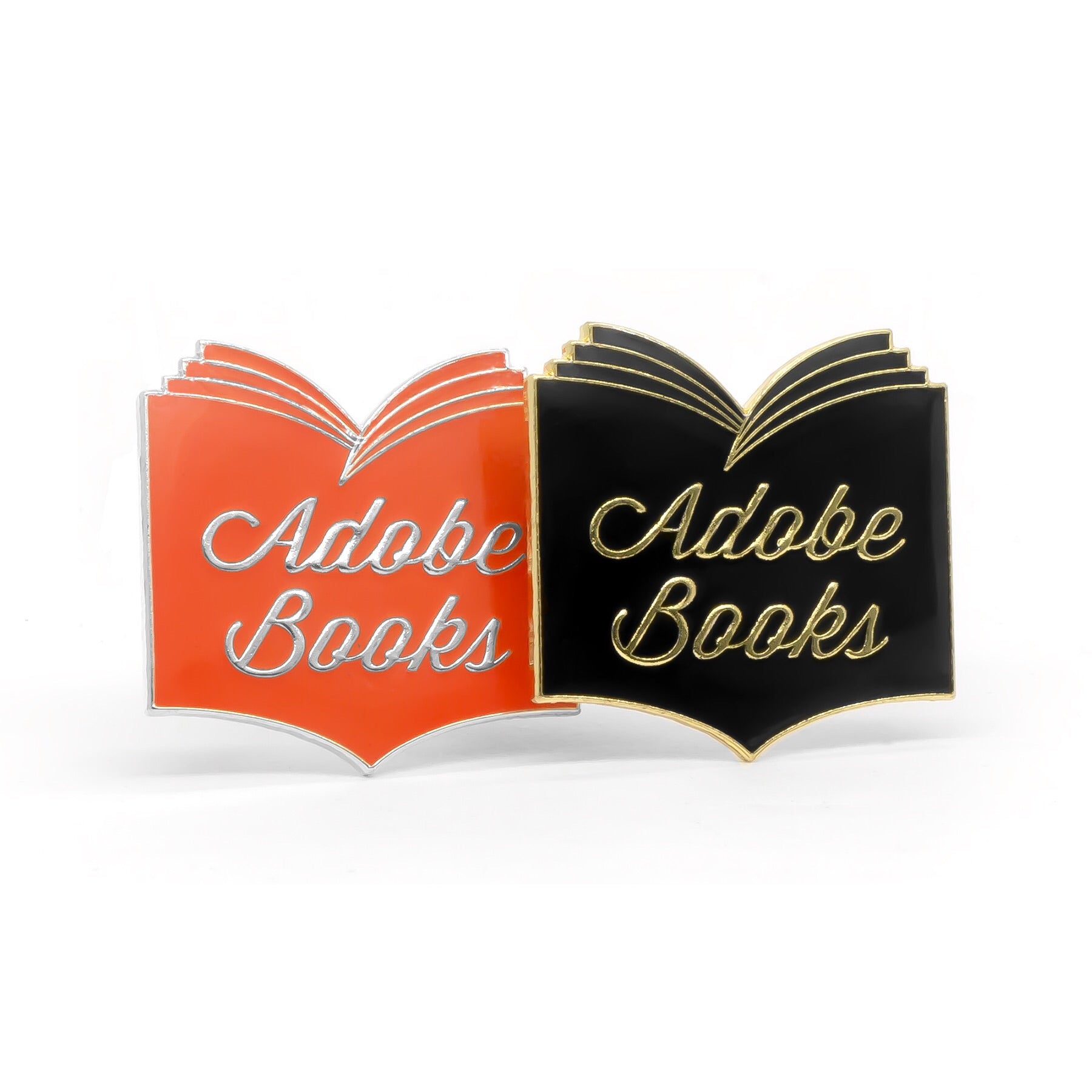 Adobe Books enamel pin