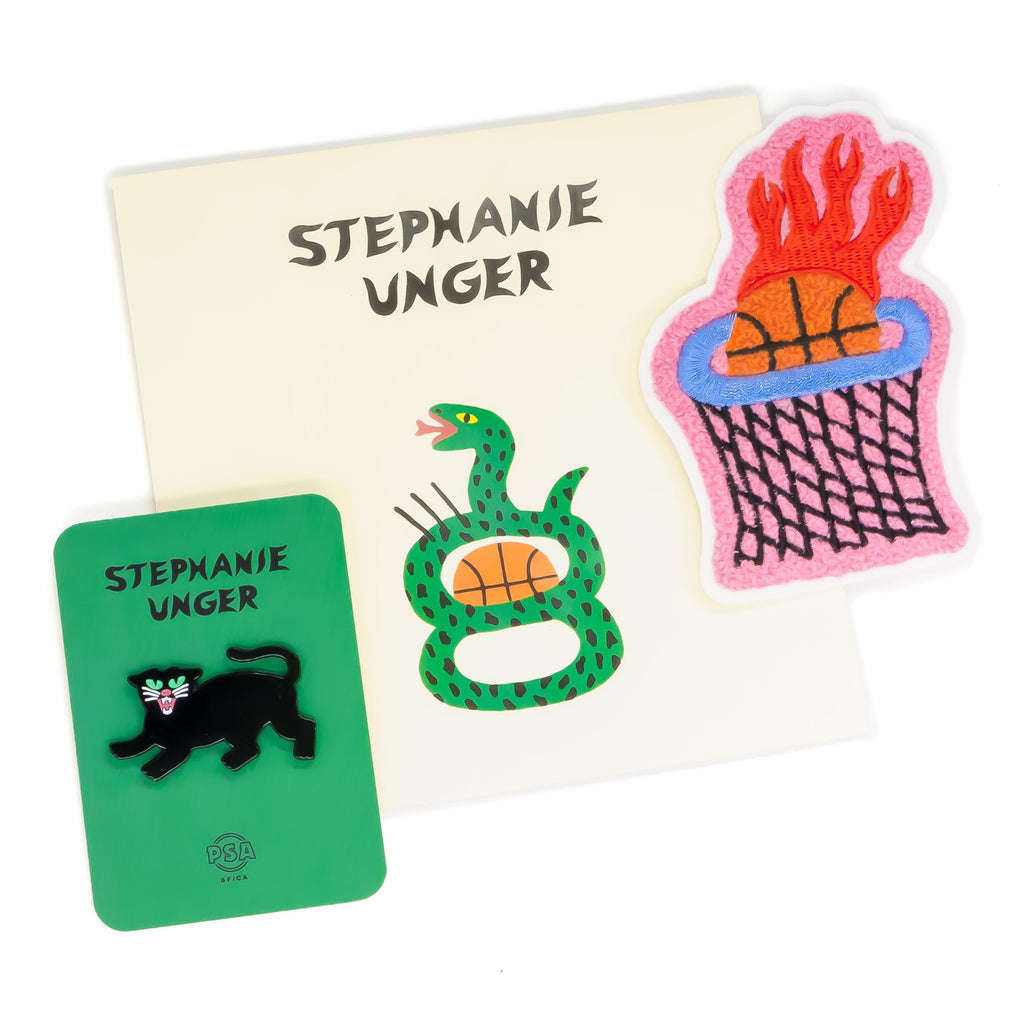 Stephanie Unger pin and patch set