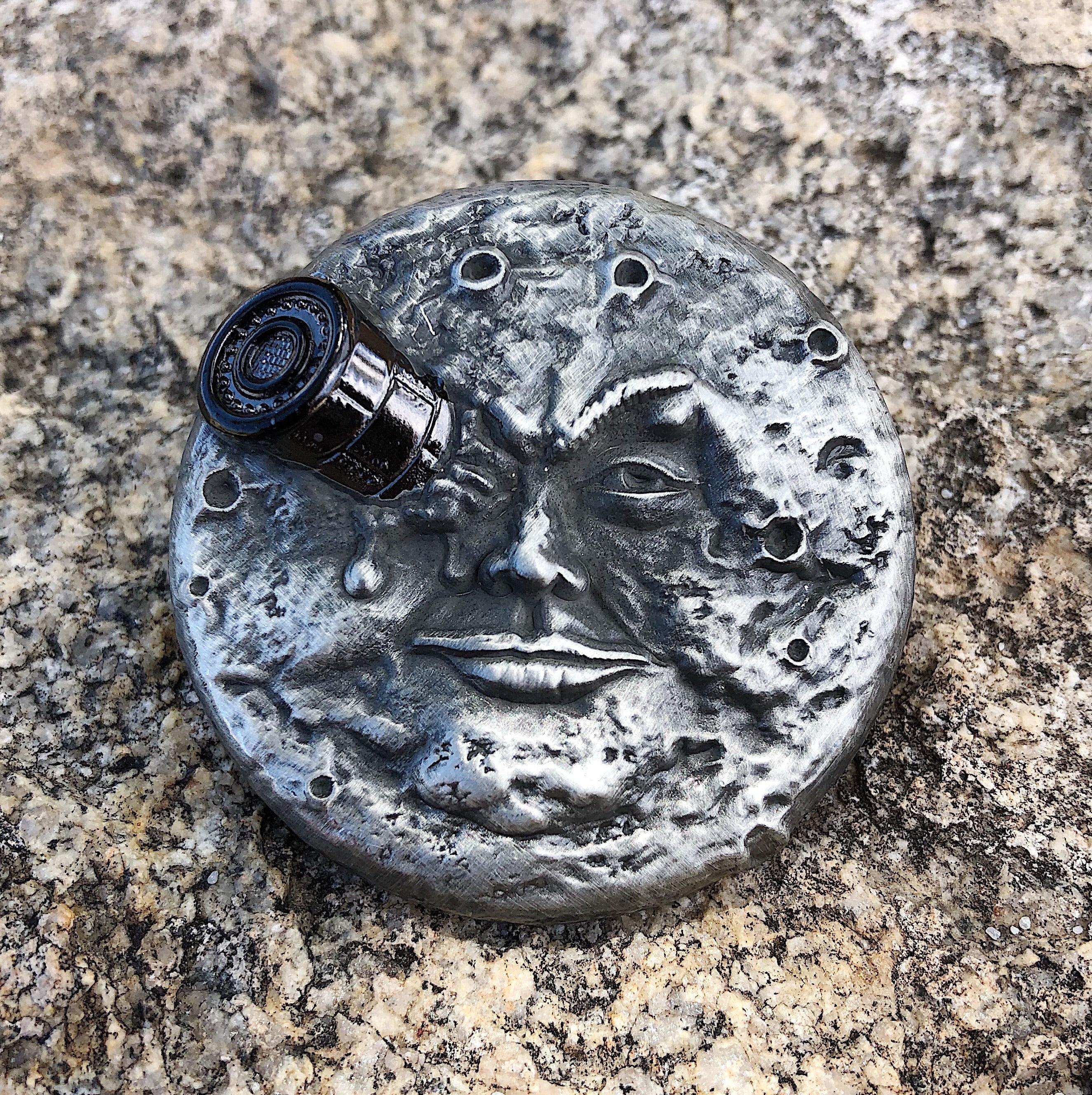A Trip to the Moon molded pin