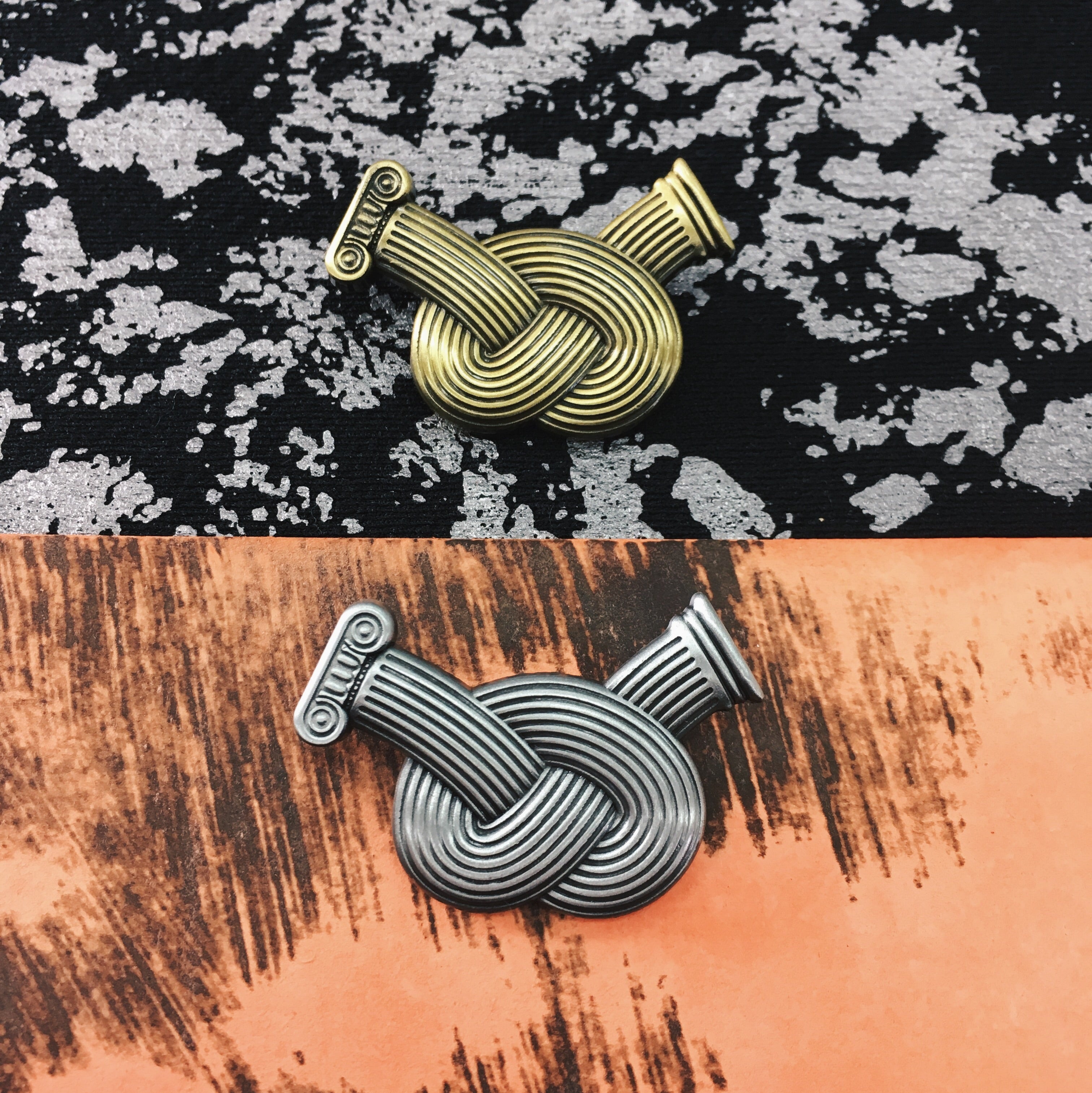 Column Knot molded pin – PSA Press