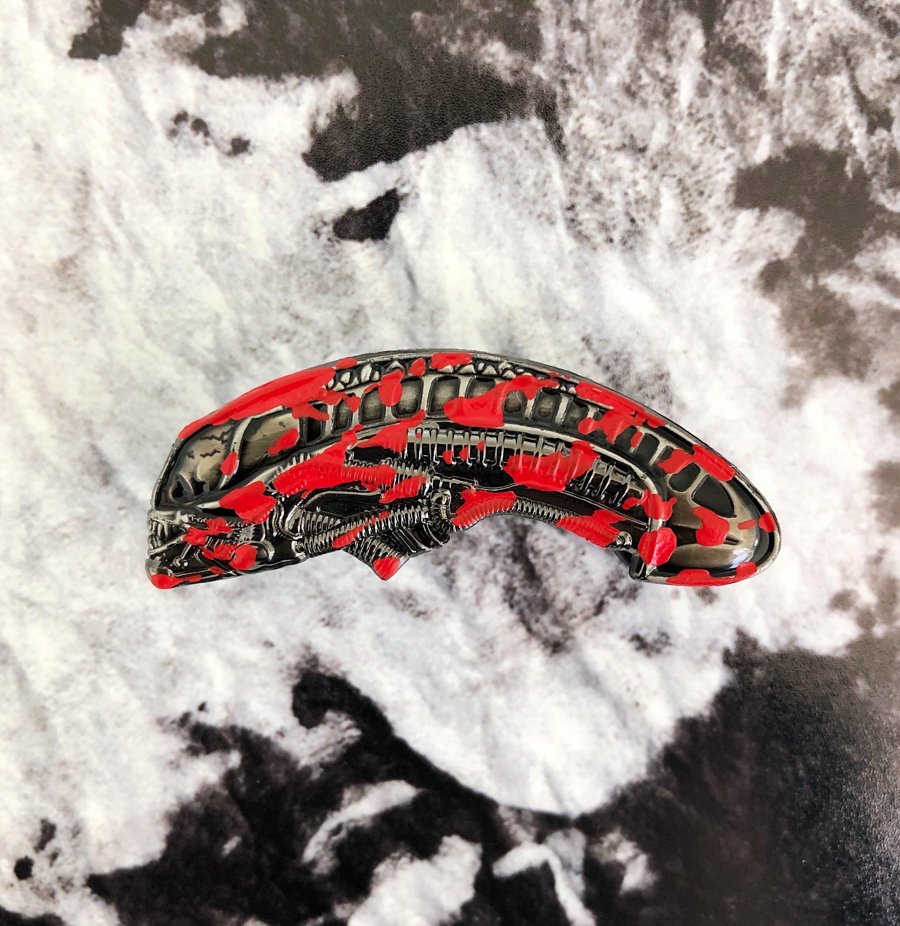Xenomorph (blood splatter) molded pin