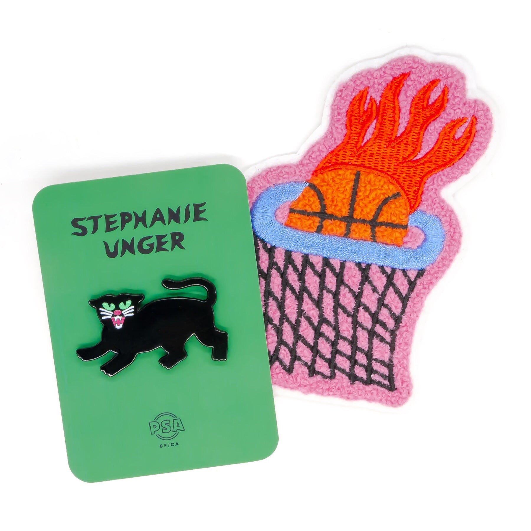 Stephanie Unger pin and patch set