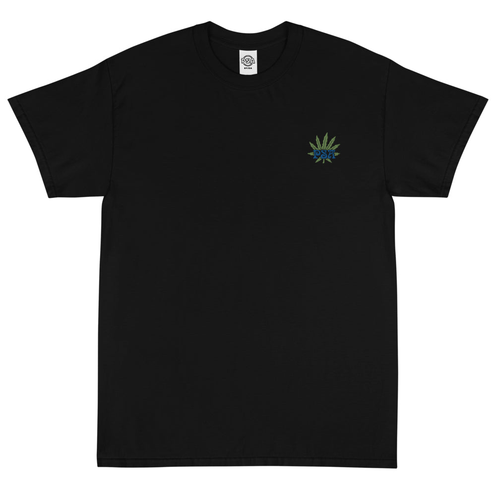 Leaf Embroidered T-Shirt