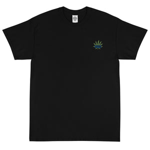 Leaf Embroidered T-Shirt
