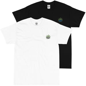 Leaf Embroidered T-Shirt