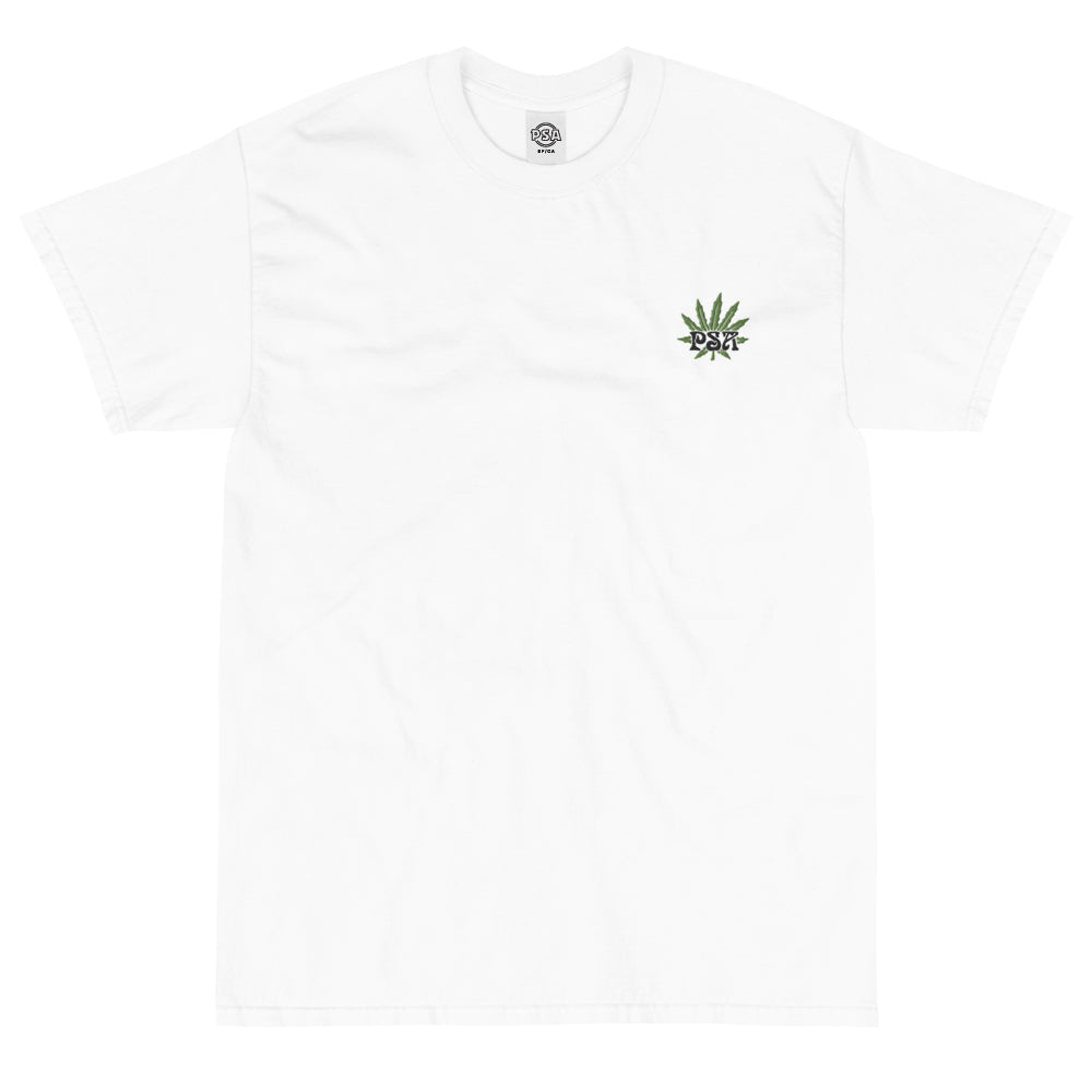 Leaf Embroidered T-Shirt