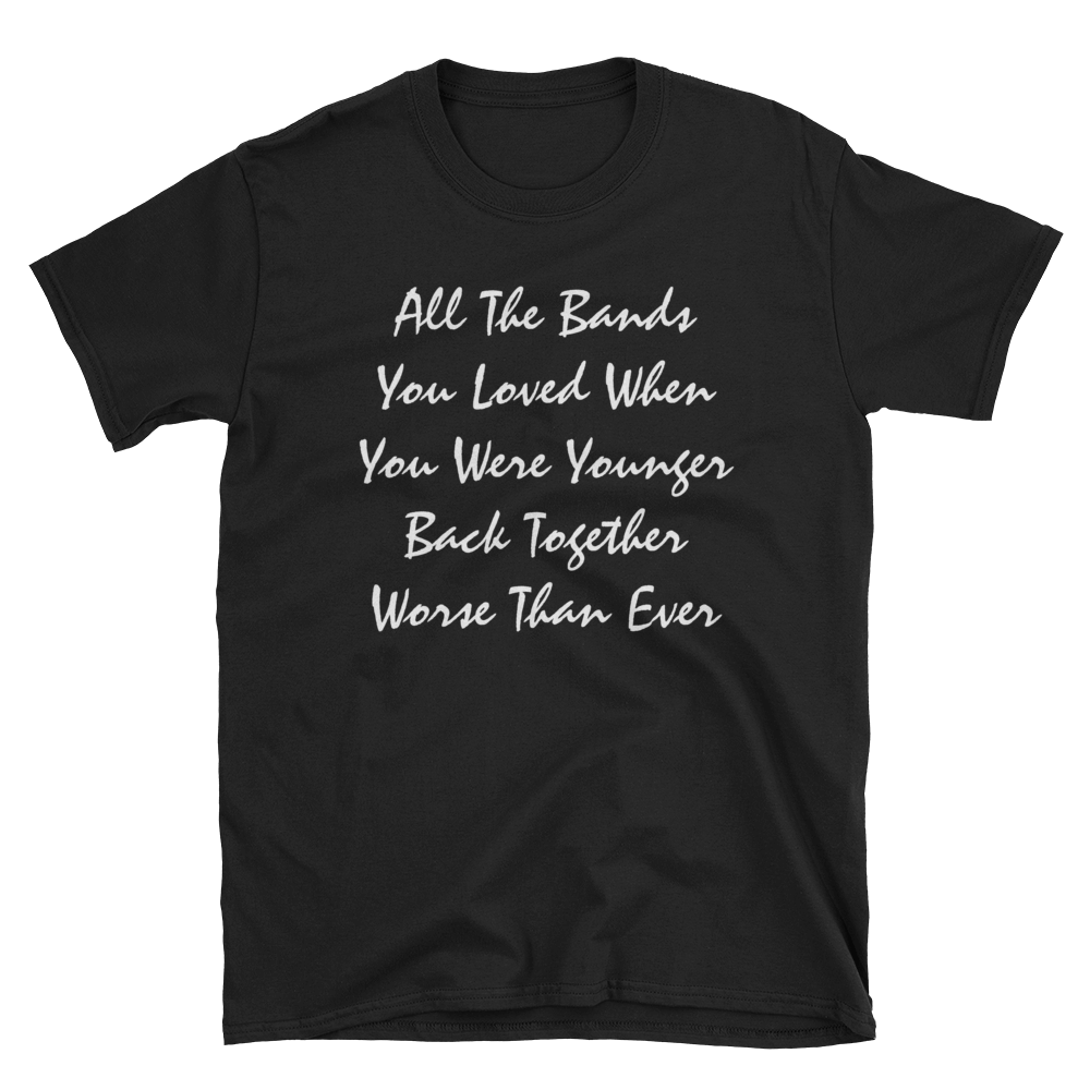 All The Bands T-Shirt (Black)