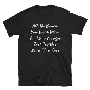 All The Bands T-Shirt (Black)