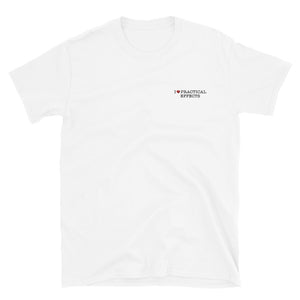 I ♥ PRACTICAL EFFECTS EMBROIDERED T-Shirt
