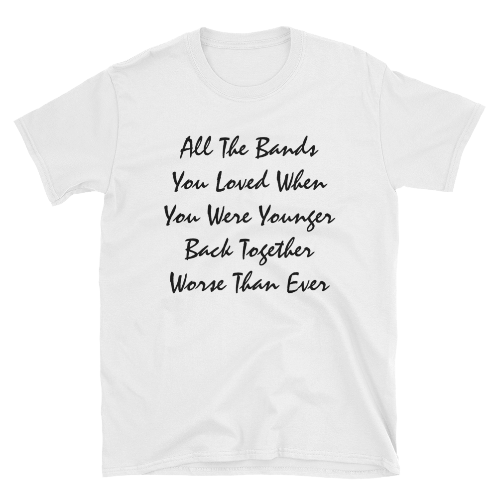 All The Bands T-Shirt (White)