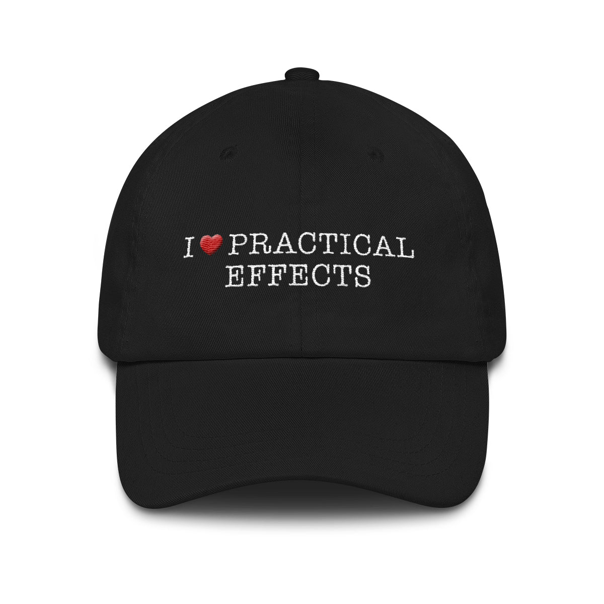 I ♥ PRACTICAL EFFECTS EMBROIDERED HAT