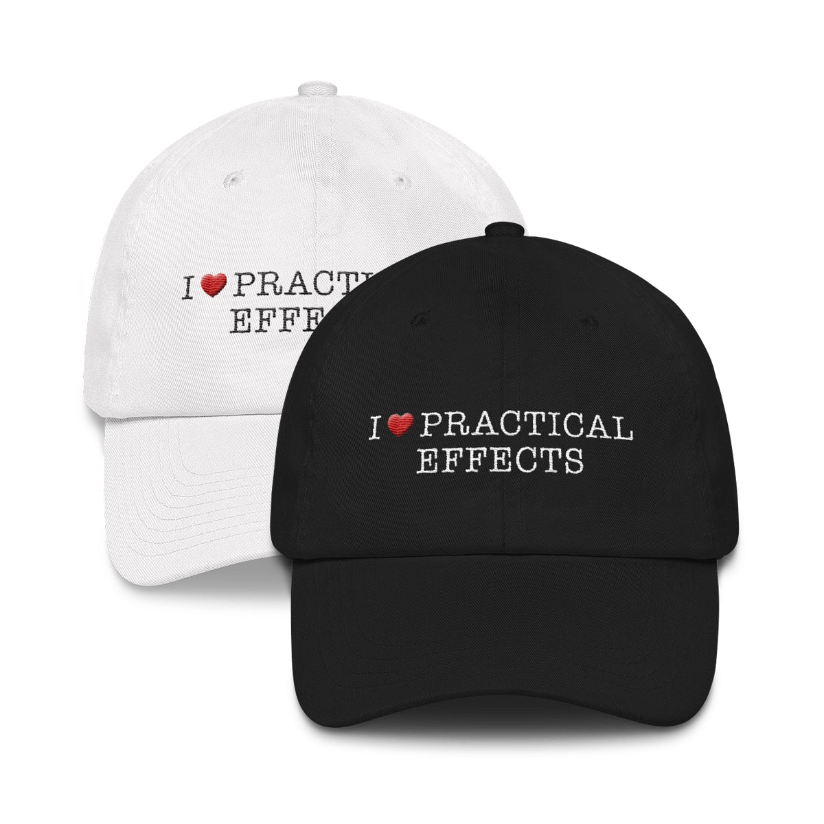 I ♥ PRACTICAL EFFECTS EMBROIDERED HAT