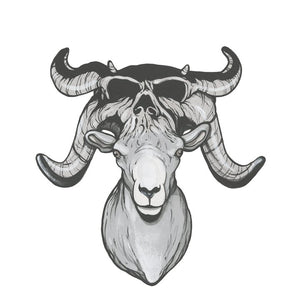 Slayer Deer & Danzig Ram enamel pin set