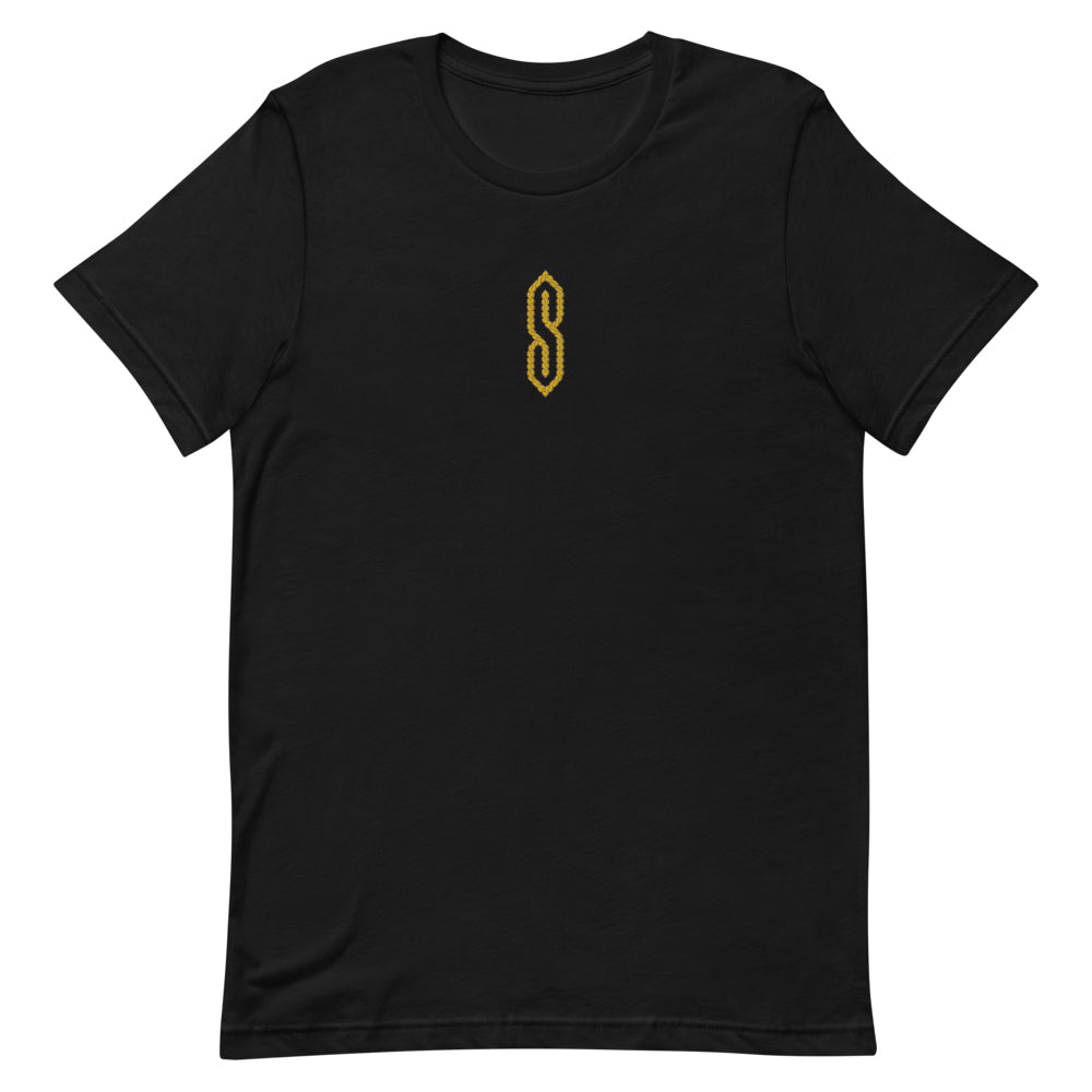 "S" Chain Embroidered T-Shirt